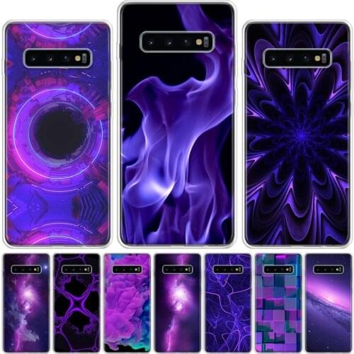 Infinity on purple Phone Case For Samsung Galaxy A51 A71 A50 A70 A80 A90 A01 A6 A7 A8 A10 A10S A20S A20E A30 A40 Plus Cover