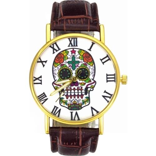 GERRYDA Men's Watch With Leather Strap