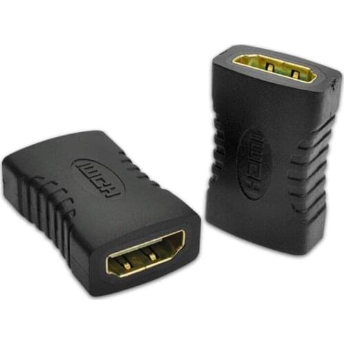 HDMI-compatible Female To Female Coupler Extender Adapter Connector F/F for HDTV HDCP High Quality Hot Selling Accessories