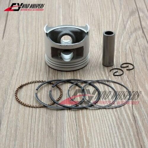 Motorcycle 49mm Piston 13mm Pin Ring Set For Yamaha Virago XV 250 XV250 Qianjiang QJ250-H XV QJ 250