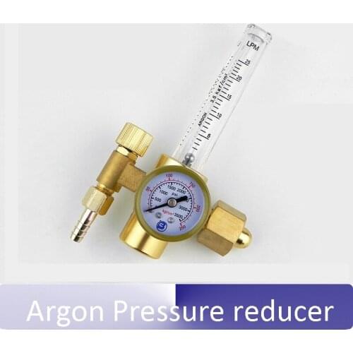 Brass Argon Pressure reducer Pressure gauge Pressure reducing valve