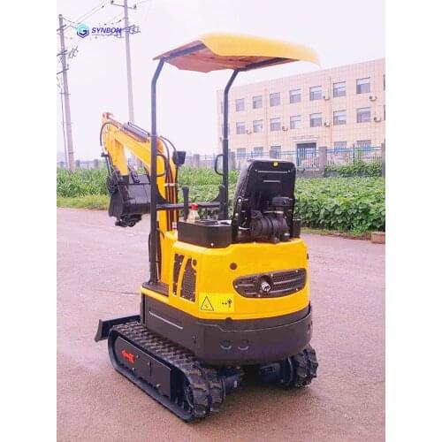 Small Digger 1.0Ton New Mini Crawler Excavator Small Earthwork Civil Engineering Machinery SYNBON SY601