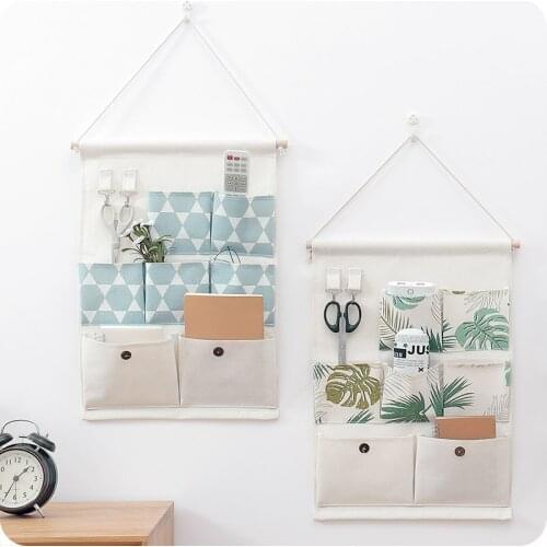 Multi-layered Debris Storage Bag Hanging Pocket Wall Door Hanging Rear Finishing Bag Hanging Door Organizer