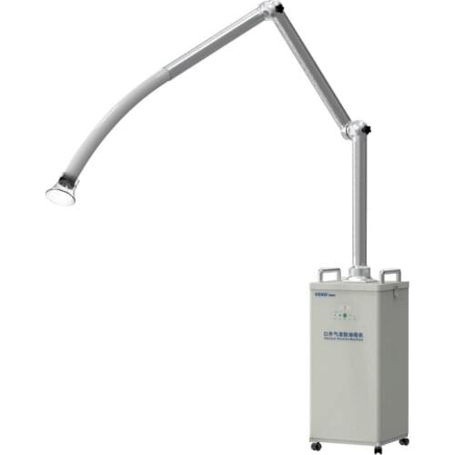 COXO Mobile Extraoral Oral Vaccum Suction System , HEPA Filtration with Light , Oral Terminator Aerosol Suction and Droplets