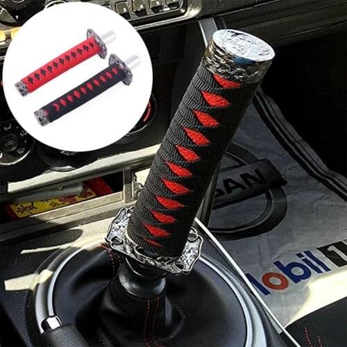 Car modification universal samurai knife handle shift head long and short wave stick head manual stop head