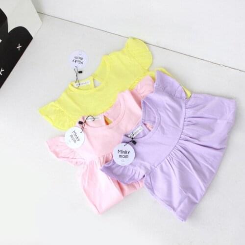 Candy Color Baby Girl Clothes Romper Cute Cotton Baby Girl Clothes Summer Jumpsuits Outfits Sunsuit Newborn Baby Sweet Clothing