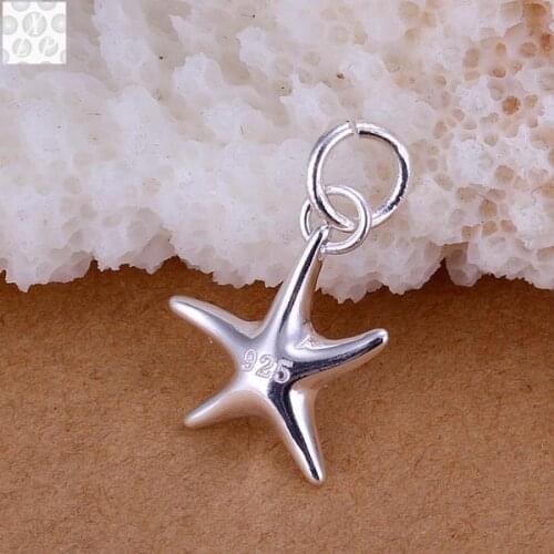 P056 Hot sale nickel&lead free N925 Silver color jewelry Hot sell pendant for gift