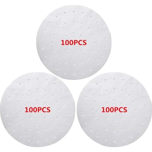 Air Fryer Perforated Paper 300Pcs Oil-Proof Perforated Parchment Liner For Air Fryer Cake Pan Steaming Basket Baking Cooking