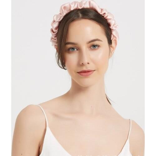 100% Pure Silk Headband for Women Girl Hair Accessories s Width 3CM 16 Momme