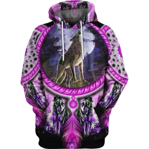Tessffel Animal Native Indian NewFashion Pullover Harajuku Unisex Casual 3DPrint Zipper/Hoodies/Sweatshirts/Jacket/Men/Women S1