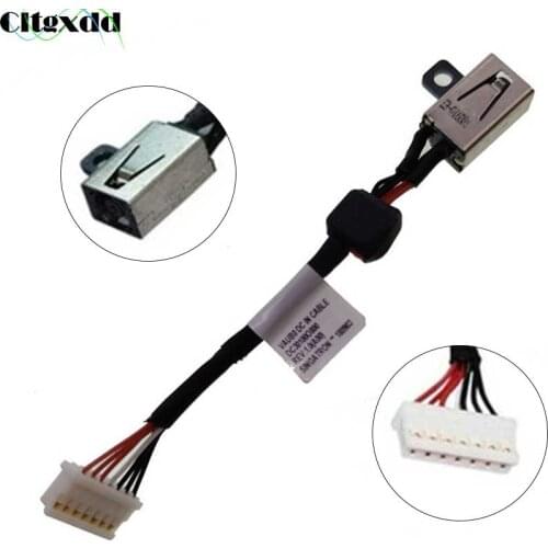 DC Power Jack Cable Socket For Dell Precision M3800 XPS 15 9530 DC30100O800 9550 9560 Charging Port Motherboard Power Connector