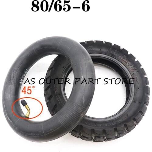 80/65-6 Tire Inner Tube Outer Tyre for Electric Scooter Speedual Grace 10 Zero 10 Inch 10x3.0 Tire Parts