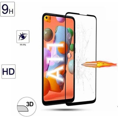 Full Cover Tempered Glass For SAMSUNG Galaxy A11 A115 A115F Screen Protector Protective Film for Galaxy A 11 115 115F Glas Skla