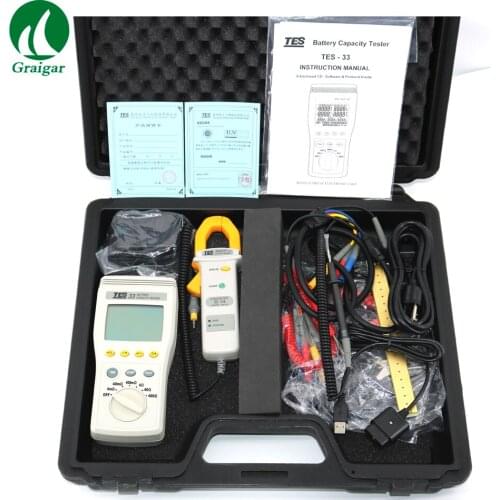 100% All New TES-33 Battery Capacity Tester
