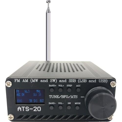 ANYSECU SI4732 Shortwave AM FM Radio AIR Band DSP Full Band (MW & SW) SSB (LSB & USB) Scanner Portable Radio