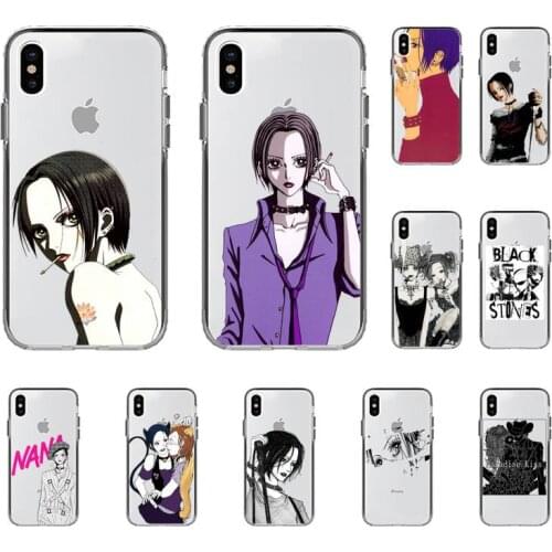 Yinuoda Nana Osaki Anime Phone Case for iPhone 11 12 pro XS MAX 8 7 6 6S Plus X 5S SE 2020 XR case