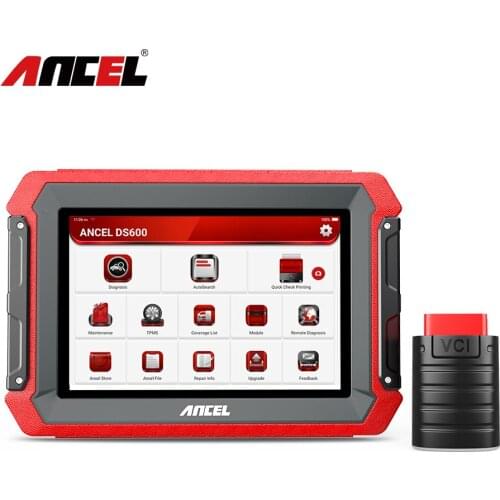 Ancel DS600 Car Diagnostic Tool OBD2 Professional Auto Scanner All System ECU Coding Active Test OBD 2 Auto Diagnosis Scanner