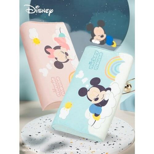 Disney Pure Natural Children Latex Pillow Baby Nursing Pillow Kids Sleep Protect Vertebrae Pillow Kids Cartoon Pillow 6-12Y