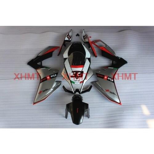 For RS 4 125 2012 - 2015 Abs Fairing RS4 RS125 2013 Plastic Fairings for Aprilia RS4 125 14 15 Silver Black White Fairings