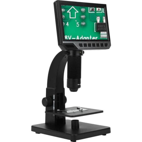 Observation Repair Tool HD Digital Microscope 2000X 7in IPS Screen Lithium Battery Observation Repair Tool 3.7V