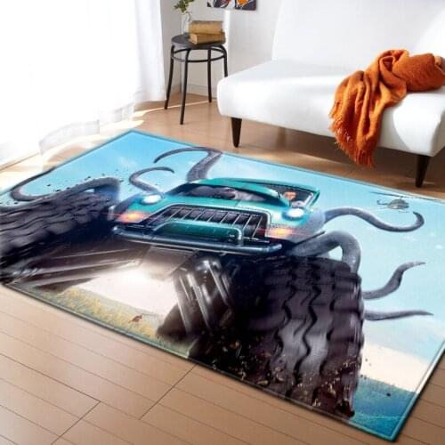 Cartoon Large size carpet Kids Room Decor Rugs Child Play Crawl Mat Soft Flannel Birthday Gift Carpets for Living Room Area Rugs