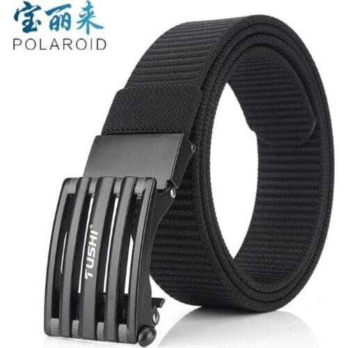 Tactical Belt 2019 NEW Nylon 120x3.4cm Outdoor Sports Belt Emergency Rescue Military Adjustable Belt with Metal Buckle