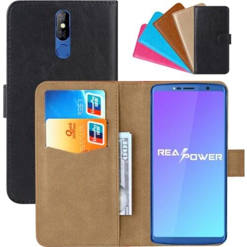 Luxury Wallet Case For Leagoo Power 5 PU Leather Retro Flip Cover Magnetic Fashion Cases Strap