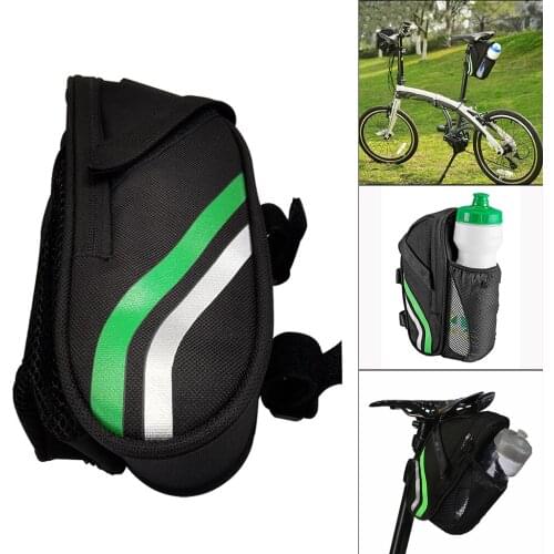 Bike Saddle Bag Bicycle Seat Package Kettle Pouch Storage Pannier Tail MTB
