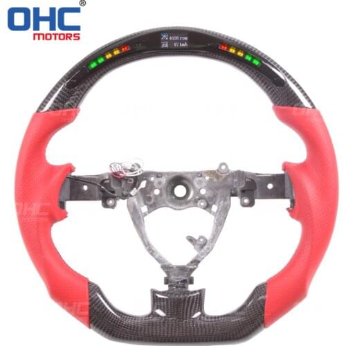 Carbon Fiber LED Steering Wheel compatible for FJ Cruiser