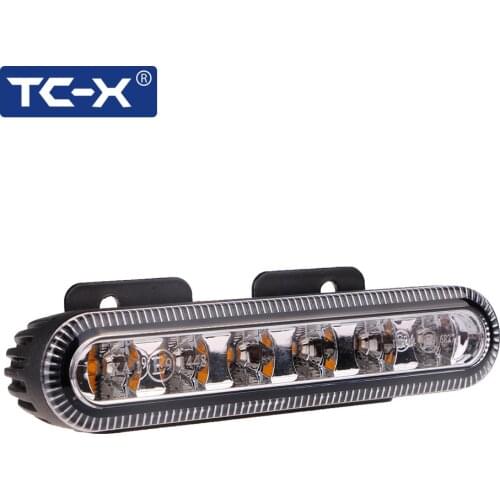 TC-X ECE R65 E-Mark Strobe 10 Modes Warning Light High Power Ambulance Lamp Car Emergency With EU Certification (Blue+Red)