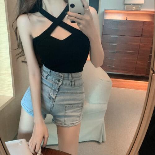 Women Corset Tops Halter Top Womens Camisole In Spring 2021 Tank Camis Crop Top For Women