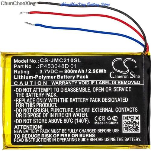 Cameron Sino 800mAh Battery P453048D 01 for JBL Clip 2 Special Edition, Clip plus