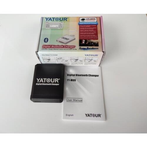 Yatour YTM09 car audio Bluetooth USB AUX mp3 interfaces Peugeot 308 407 807 C4 C5 Citroen C2 C3 C4 C5 C8 Car MP3 Player