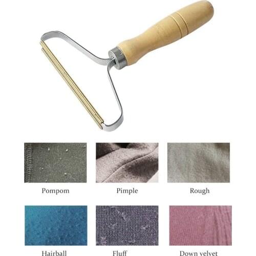 Portable Lint Remover Clothes Fuzz Shaver Reusable Double Sided Rollers Travel Brush for Restoring Sweater Coat