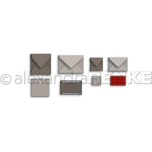 CH 2021 New Arrival Envelopes Stencil Metal Cutting Dies For Scrapbooking Practice Hands-on DIY Album Card Handmade Tool