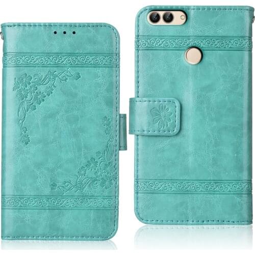 P Smart 2018 Case Flip Wallet Leather Book Case For On Huawei P Smart 2018 Back Cover For Huawei P Smart 2018 FIG-LX1 Coque