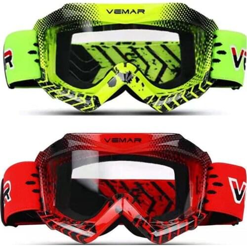 Children Motocross Goggles Kids Motorcycle Glasses Kid Unisex MTB Off road Dirt Bike Boy Girl Goggles For MX Helmet One Size