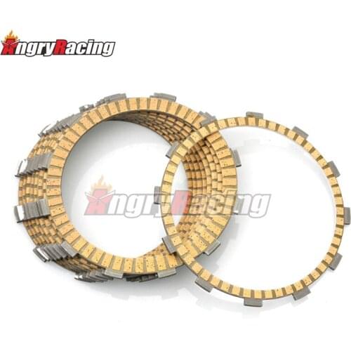 8+1 PCS Paper base Clutch Friction Discs Plates For Suzuki GSF1250S Bandit 1250 S/SA ABS 2007-2009 GSX1250FA Traveller 2015-2017