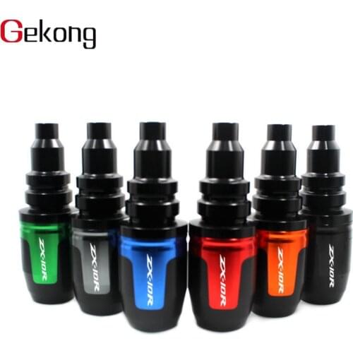 For KAWASAKI ZX-6R ZX 6R ZX6R Motorcycle New type Falling Protection Frame Slider Fairing Guard Crash Pad Protector with logo