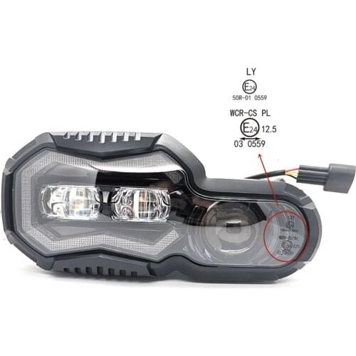 Motorcycle Lights Headlight For BMW F800GS F800R F700GS F650GS Adventure Motorcycles Complete LED Projector Headlight Assembly