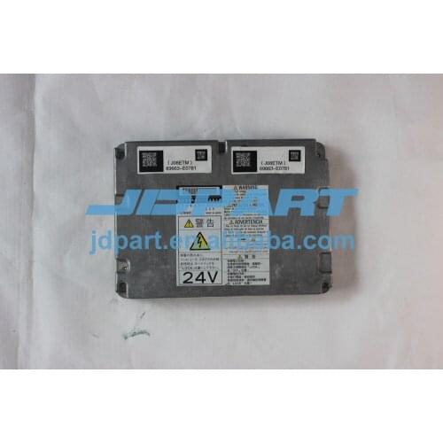 89663-E0781 J08ETM11372 Excavator J08E ECU Parts Controller For SK200-8 Excavator J08E