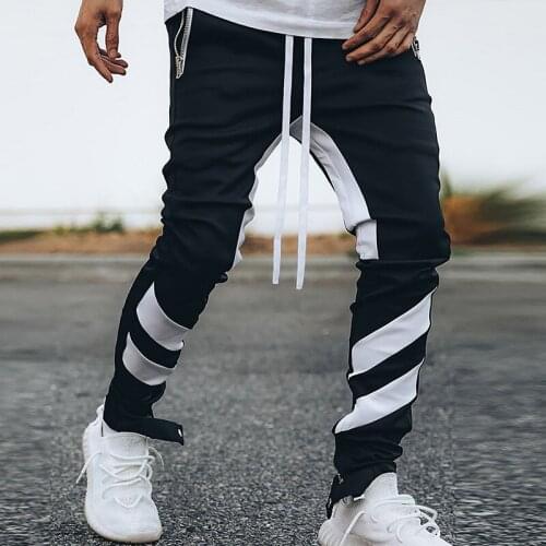 Gyms Fashion Mens Quick Dry Sports Pants Jogging Pants Fitness Training Sweatpants Sportswear Running Casual Trousers Male