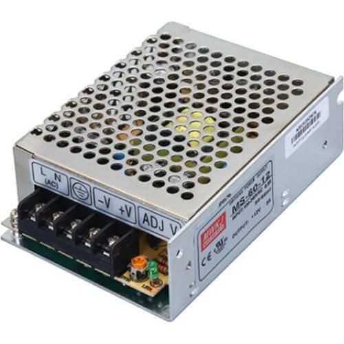 MS-60-12 small switching power supply, led switching power supply, 12v constant voltage waterproof switching power supply