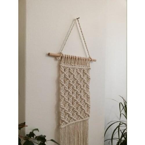 Macrame wall hanging Large macrame wall hanging Boho decor Bohemian decor Macrame modern decor Boho Macrame wall art Bohemian
