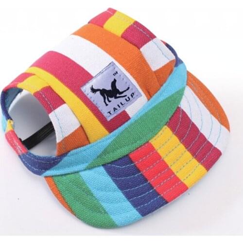 2019 New Summer TAILUP Sun Hat For Dogs Small Pet Chihuahua Birthday Baseball Cap Cute Yorkshire Pet Dog Hat Outdoor Pet Product