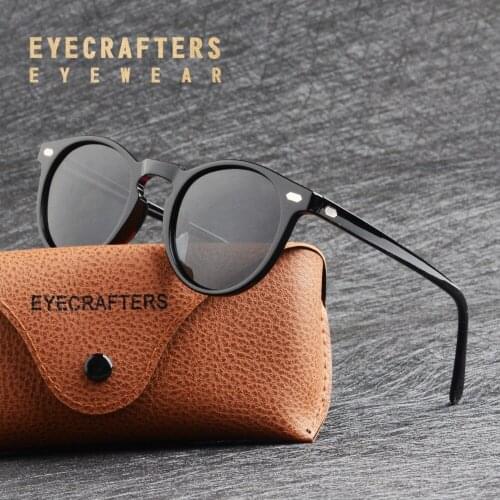 Polarized New Round Mirrored Sunglasses Brand Designer Round Glasses Mens Womens Classic TR90 Sun glasses Driving Eyewear NEW