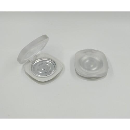 Empty 42mm make up pressed compact with aluminum pan shading powder case packaging 20pcs