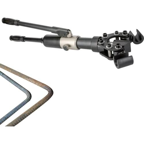 Manual hydraulic steel bending machine electric handhold rebar round steel handhold bending machine bending hoop small