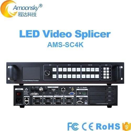 LED screen control card HDMI controller for video wall like vdwall lvp609 LED video processor 4K video splicing processor SC4K