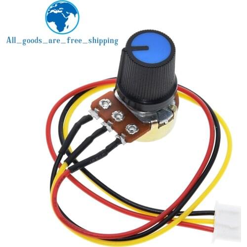 TZT WH148 potentiometer B10K B100K speed control knob control switch XH2.54 3P linear control handle